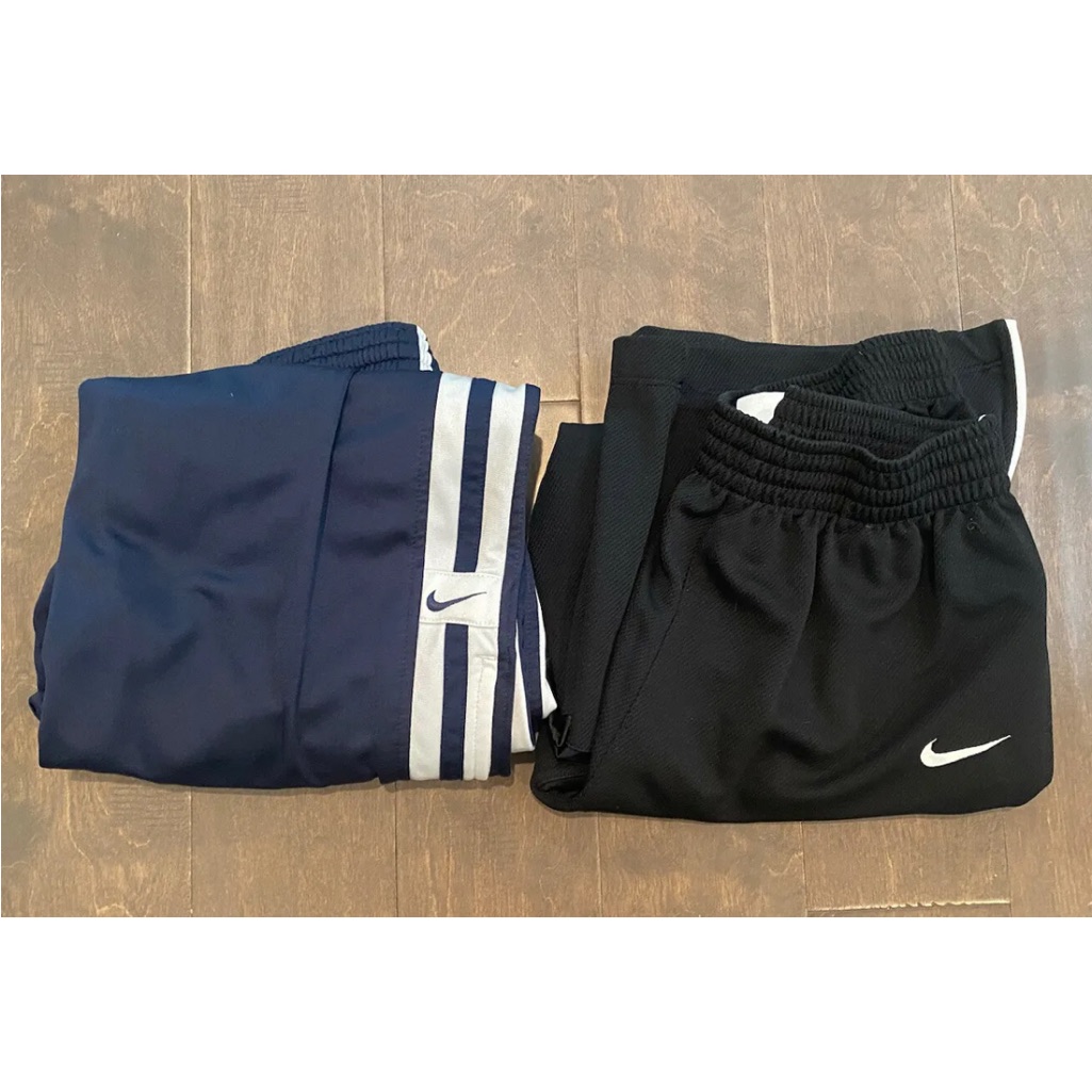 Nike Athletic Joggers Pants Sweatpants Mens Large Bundle Lot Of 2 Old School Y2k